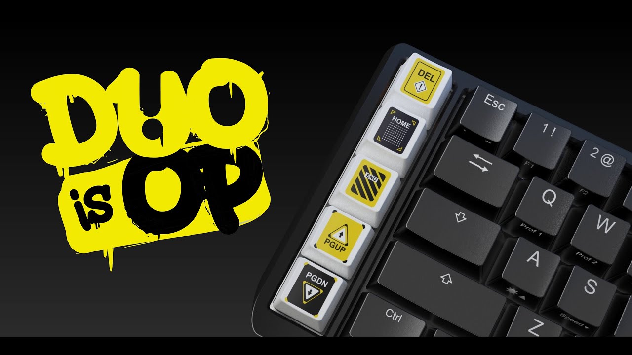 MK Duo 60 XT Keyboard w/ Dose Dual Actuation Switches YouTube