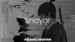 Asli Devil, SAKSHAM - Shayar || LoFi || Copyright Free