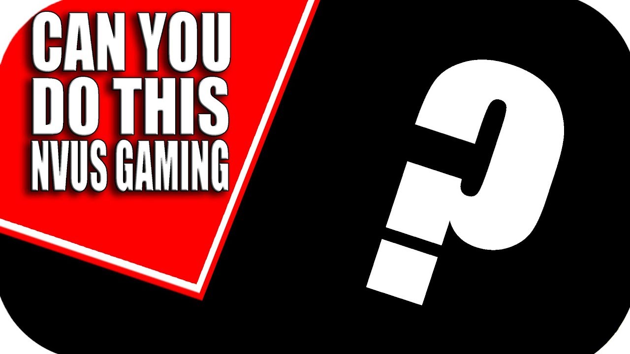 A CHALLENGE FOR NVUS GAMING | WORLDS FIRST GLITCH