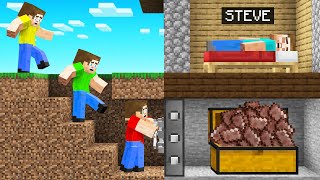 We Stole Steves Netherite In Minecraft