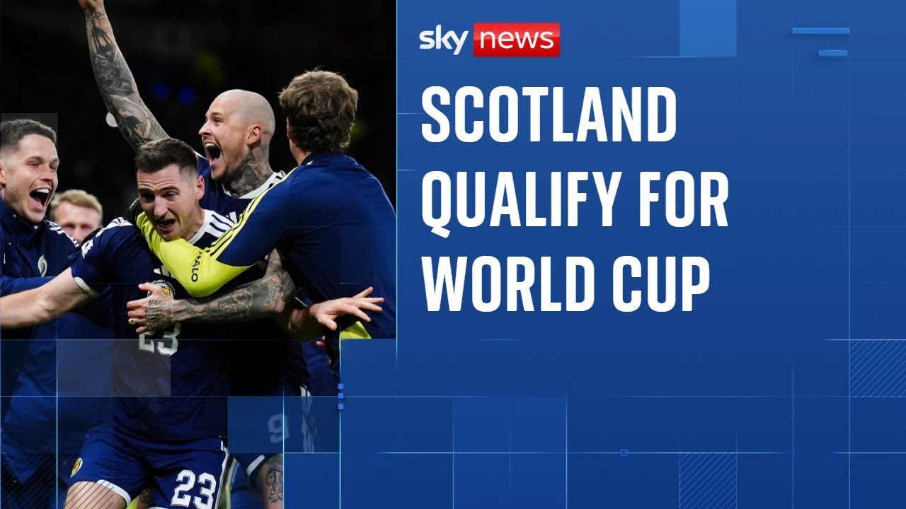 Scotland secure men's World Cup spot for first time since 1998 after beating Denmark