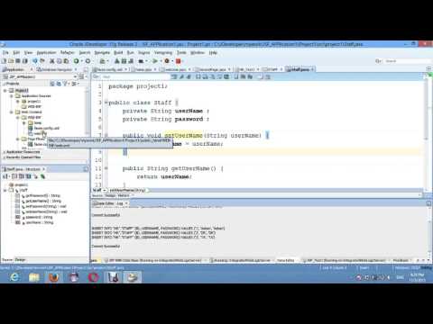 4- create Bean class and Managed Bean