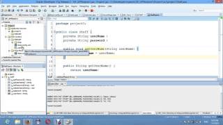 4- create Bean class and Managed Bean