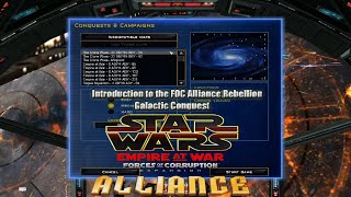 Galactic Conquest Guide - Star Wars - Empire at War - FOC Alliance Galactic Conquest Guide - Star Wars - Empire at War - FOC Alliance