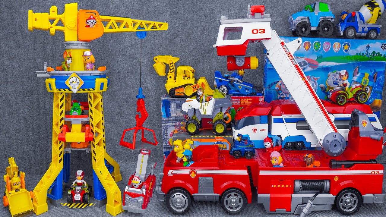 Paw Patrol SURPRISE ASMR Unboxing 🐾 Marshall, Chase, Rubble 🐾 Paw Patrol Mighty Pups Collection Toy