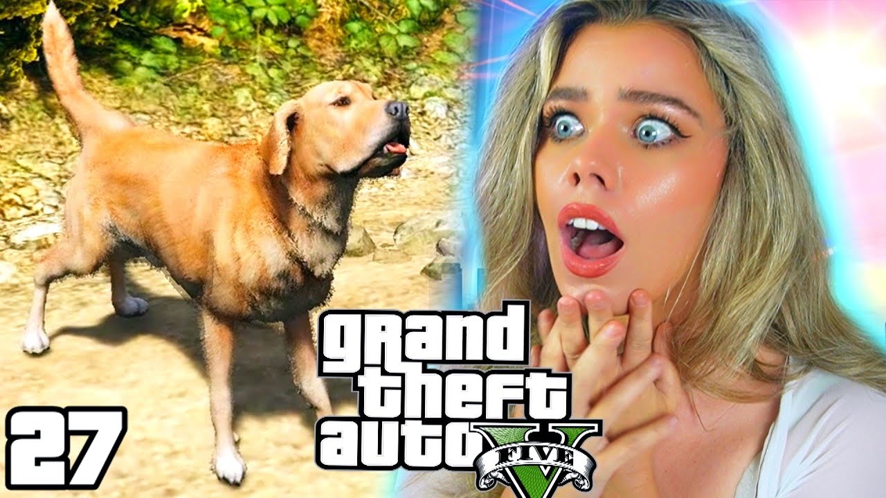LASSIE IS A GHOST DOG?! First Time Playing GTA V Blind Playthrough – Part 27