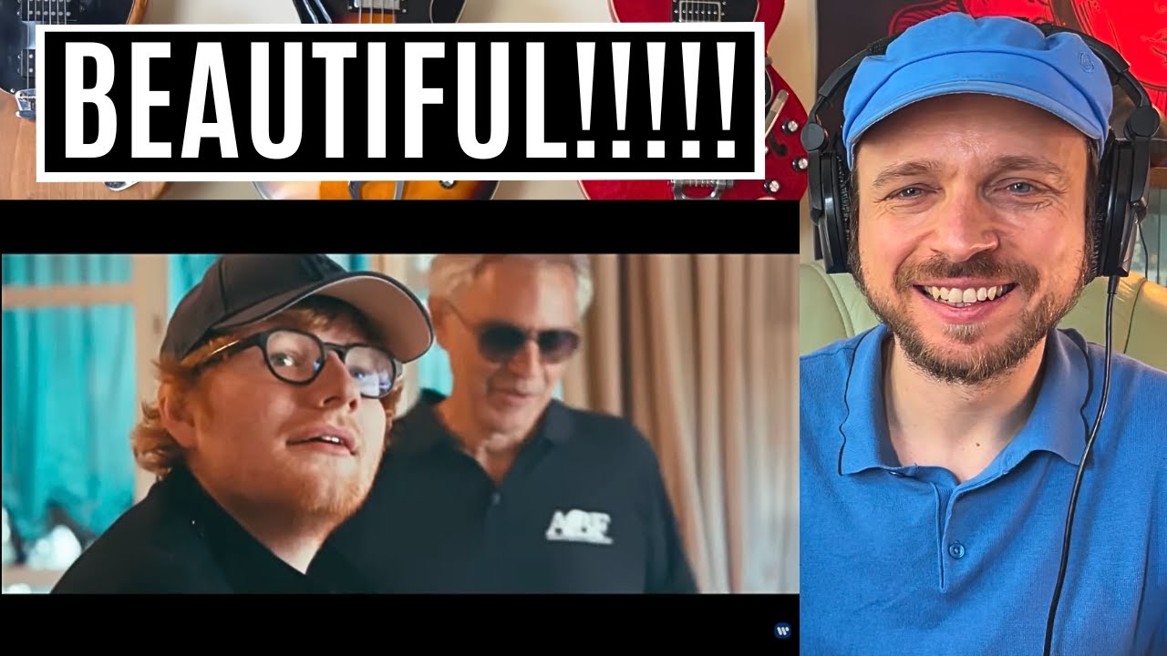 Ed Sheeran - Perfect Symphony (with Andrea Bocelli) Reaction