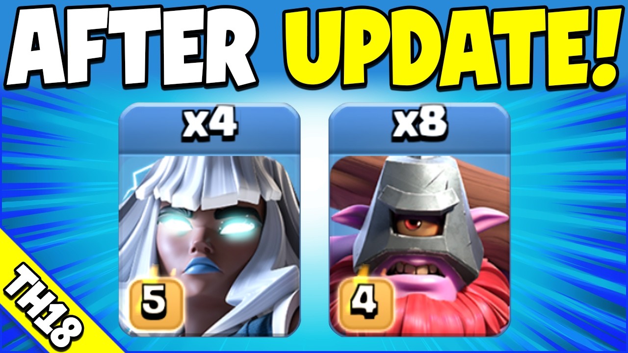 Unstoppable Ground Attack AFTER February Update! Best TH18 Attack Strategy (Clash of Clans)