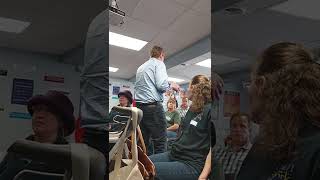 Senator Bennett Answers questions