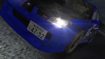 Shutokou Battle X (Import Tuner Challenge) - Deep Blue Sniper/Azure Sniper