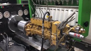 Repair of injection pump CAT-3406 - YouTube