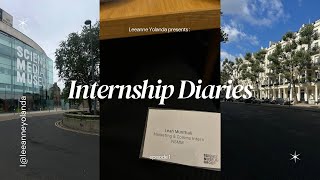 my first few days in my internship in london : induction, first day & meeting the fellow interns