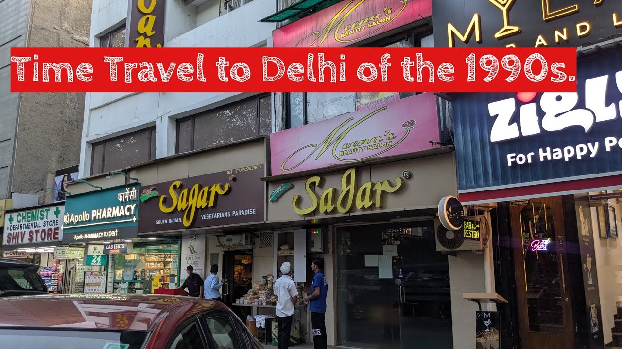 Defence Colony, Main Market reminds you of the Delhi of the 1990s