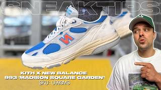 Kith x New Balance 993 'Madison Square Garden' Review + On Foot