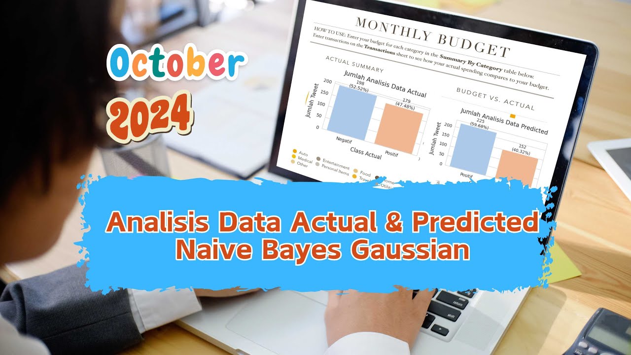Penerapan Algoritma Naive Bayes || Data Actual & Predicted - YouTube