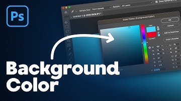How to Change Background Color in Photoshop