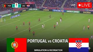 🔴 Portugal vs Croatia Live | FIFA World Cup 2026 | Full Match Streaming | Video Game Simulation screenshot 3