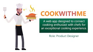 UX Design COOKWITHME App Case Study Walkthrough