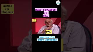NEET Students vs NTA | Justice For NEET Students | #neet2024 #ntalatestnews #shorts  #neetscam