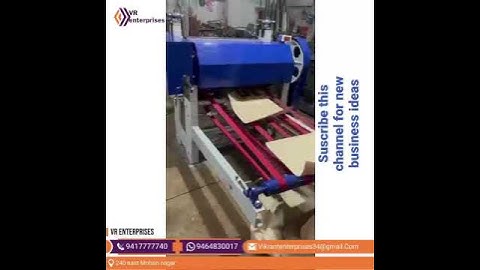 Reel to sheet cutter | Roll cutting machine | A4 paper making machine | New business ideas9417777740