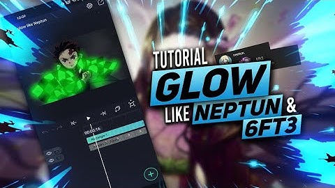 GLOW LIKE neptun & 6ft3 || [PRESET] || alight motion || PRAJ