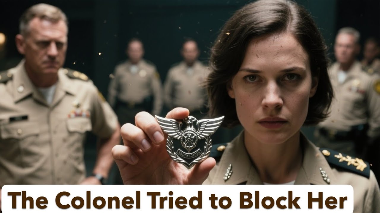 The Colonel Tried to Block Her — One Badge Made Eight Officers Step Back | Mission