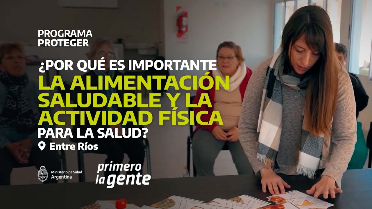 ¿Por qué es importante la alimentación saludable y la actividad física para la salud?