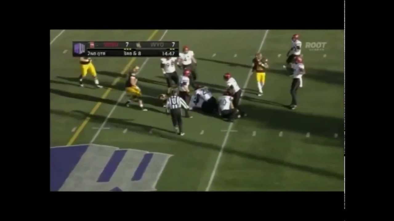 Robert Herron (WR Wyoming) vs Texas, Colorado State, Boise State, San Diego State, and UNLV (2012)