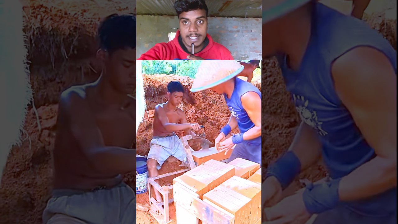 Duniya ka sabse fast Eent banane wala tarika! 🧱😱 