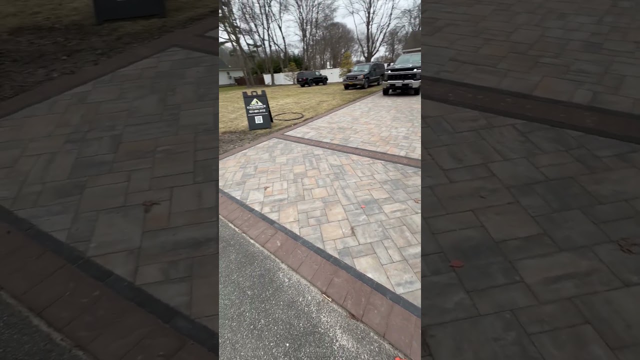 Two driveways for one house 