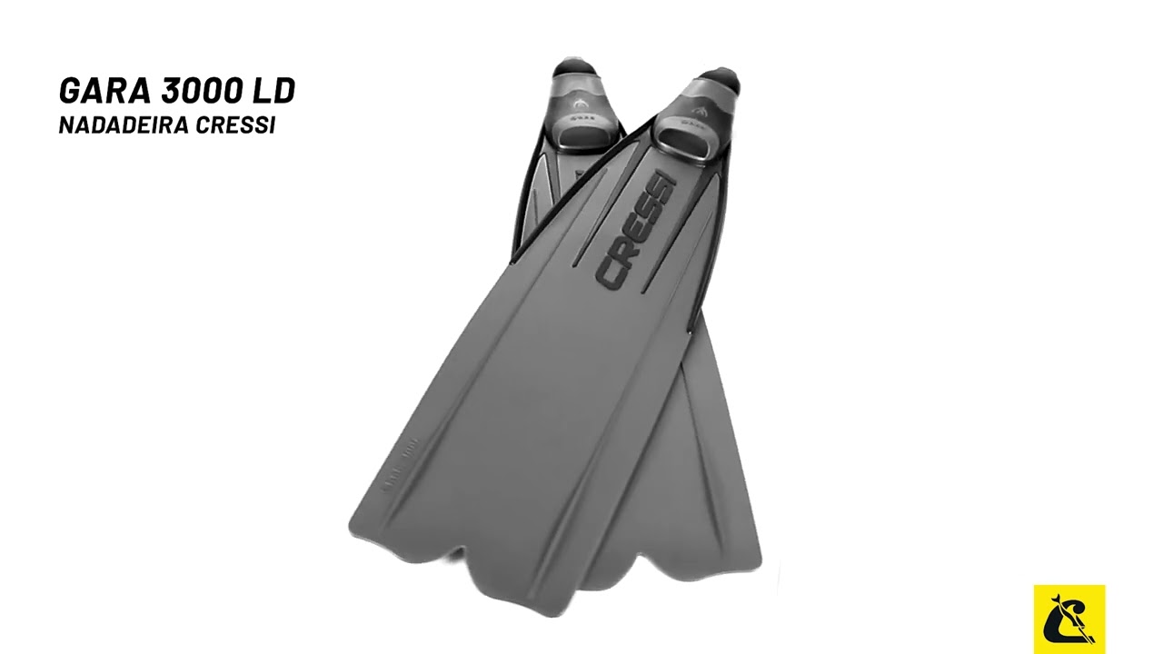 Nadadeira Cressi Gara 3000 LD: Máximo Conforto e Desempenho no Mergulho