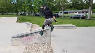 Inlineskating- 360° over the box 🥳