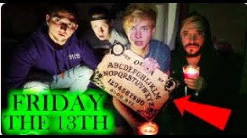 BREAKING ALL RULES OF THE OUIJA BOARD on FRIDAY THE 13TH // 3 AM CHALLENGE - (REUPLOAD)