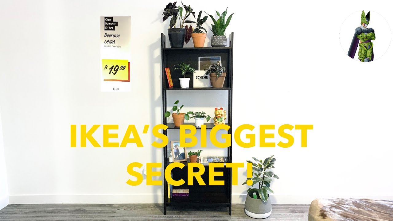 Cheap Ikea Plant Shelf Hack Ikea How To Laiva Bookcase Youtube