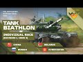 Tank biathlon. Individual race: Crew 3 / Division 1. Russia, China, Belarus, Kyrgyzstan