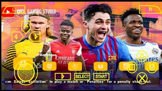 eFootball PES 2023 PPSSPP PS5 CAMERA ANDROID OFFLINE BEST GRAPHICS