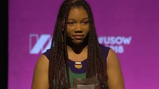 Journey Jamison and Parkland survivors Mei-Ling Ho-Shing and Tyah-Amoy Roberts speak at USOW2018