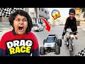 ALI CYBER TRUCK VS ABDULLAH NEW 125 DRAG RACE LARAI HO GAI ALI CYBER TRUCK VS ABDULLAH NEW 125 DRAG RACE LARAI HO GAI