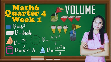 Math6 Quarter 4 Week 1 │Relationship of Volume of Solid Figures │Formula