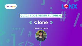 Quick Code Video Tutorial Clone Primitive