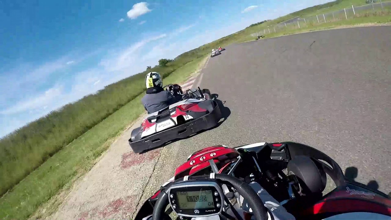kart sodi rotax GT MAX karting 2 temps 28cv crash battle au KHP karting arvillers