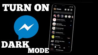 Dark mode Messenger EASY & FAST(Android & iOS)!! screenshot 2