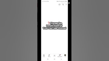 Change the handle name of YouTube channel #short 🔥🔥#tech #shorts