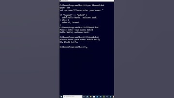 Windows Batch Script: If statement string comparison from user input