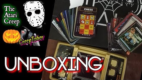 Unboxing a package from the Game Czar and his lady | The Atari Creep