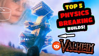 REACTING TO TOP 5 BROKEN BUILDS ON VALHEIM REDDIT!! (r/Valheim)