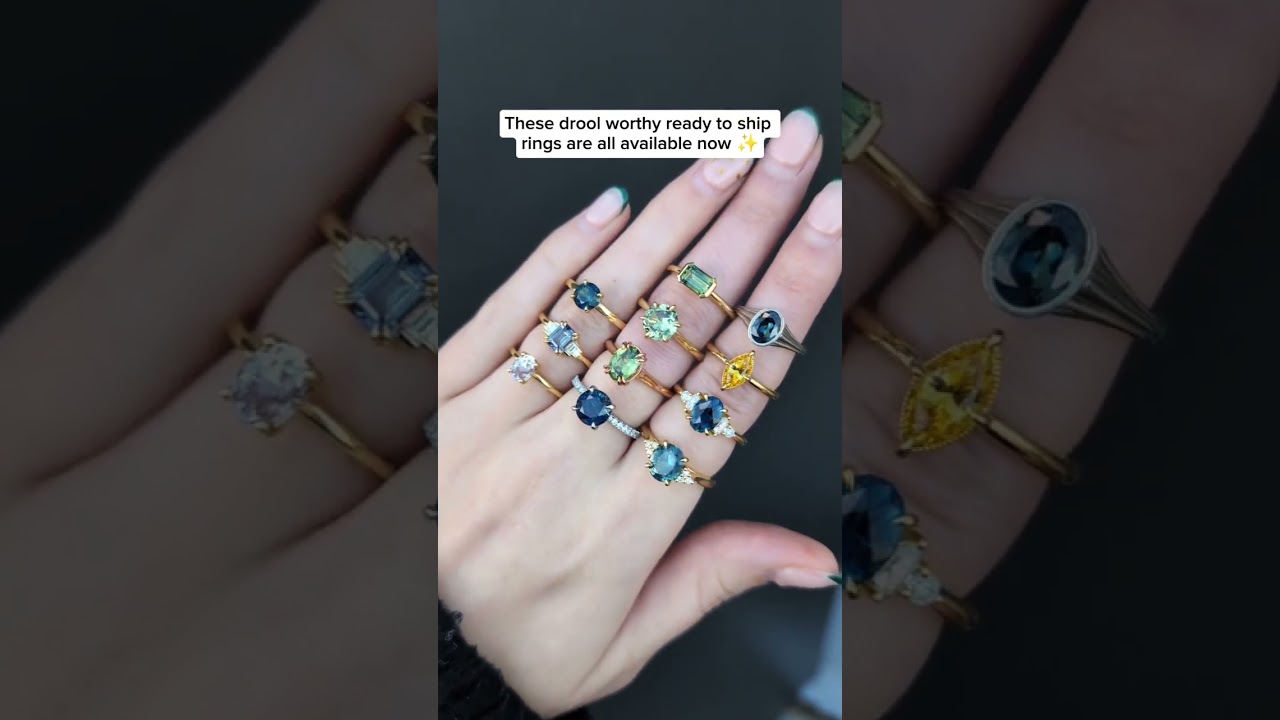 Ready to propose? Check out our ready to ship rings available! 💍✨ 