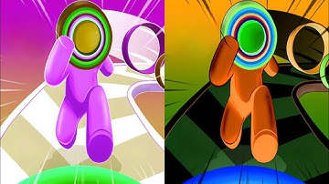 Layer Man Run 🏃 vs Reverse gameplay  Colour Run walkthrough , iOS Android New Update ( part : 2109 )