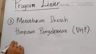 Program Linier (part 1) Kelas XI Matematika Wajib