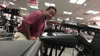 Kris Nicholson just drives Yamaha PSR-S975